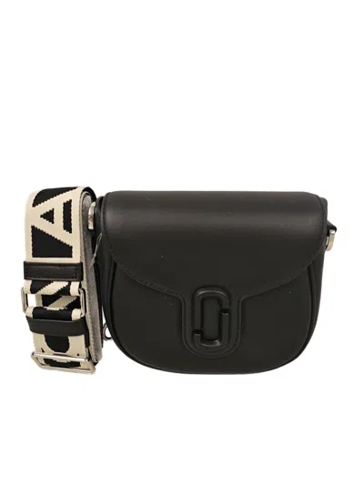 Marc Jacobs Rounded Silhouette Flap Closure Bag In Black