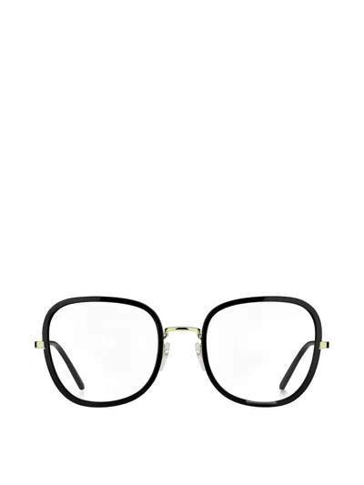 Marc Jacobs Round-frame Full-rim Glasses In Black