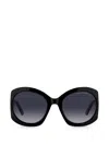 Marc Jacobs Round-frame Sunglasses In Black