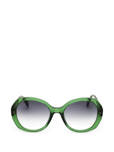 Marc Jacobs Round-frame Sunglasses In Green