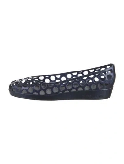 Pre-owned Marc Jacobs Rubber Espadrilles In Blue