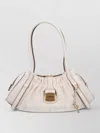 Marc Jacobs Ruched Shoulder Bag Top Handle Key Charm