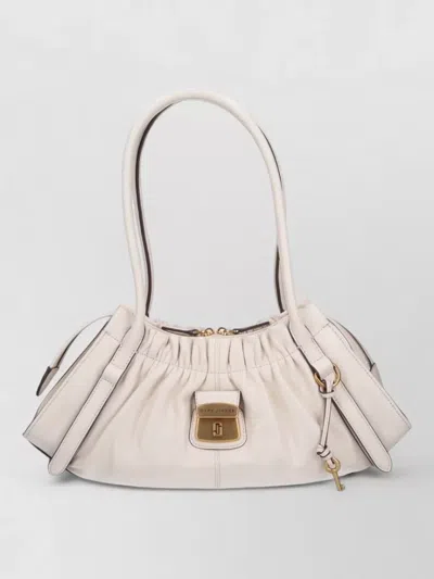 Marc Jacobs Ruched Shoulder Bag Top Handle Key Charm