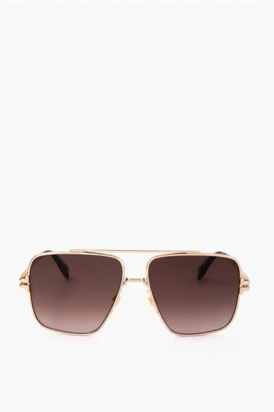 Marc Jacobs Runaway Aviator Sunglasses With Gradient Lenses