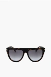 Marc Jacobs Runaway Tortoiseshell Sunglasses With Straight Bridge