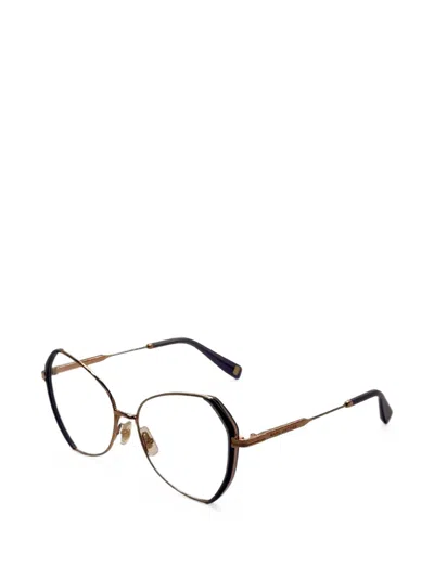 Marc Jacobs Runway Geometric-frame Glasses In Black
