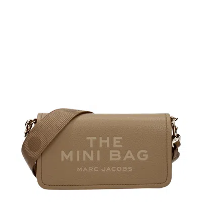 Marc Jacobs Crossbody Bags The Mini Bag Women's Leather Brown/camel