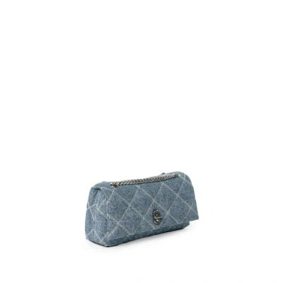 Marc Jacobs Sac À Bandoulière En Jean In Blue