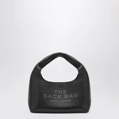 Marc Jacobs The Mini Sac Bag In Black Full Grain Leather