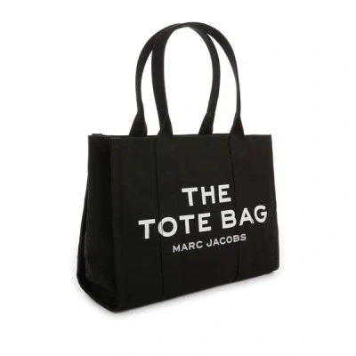 Marc Jacobs Sac The Tote Bag En Toile In Black