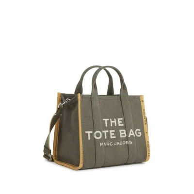 Marc Jacobs The Tote Small Canvas Tote Bag In Green