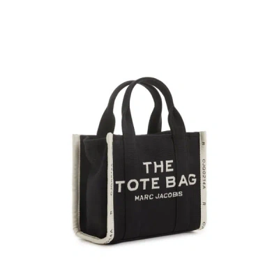 Marc Jacobs Sac Cabas The Jacquard Small Tote Bag In Noir