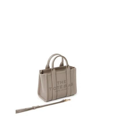Marc Jacobs The Mini Leather Tote In Brown