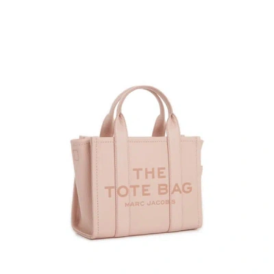 Marc Jacobs Sac Cabas The Leather Small Tote Bag In Pink
