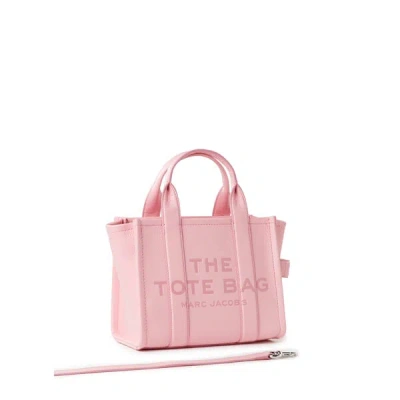 Marc Jacobs Sac Cabas The Leather Small Tote Bag In Rose