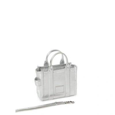 Marc Jacobs Sac Cabas The Metallic Leather Crossbody Tote Bag In Gold