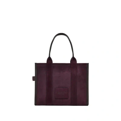 Marc Jacobs Sac Cabas The Suede Large Tote In Red