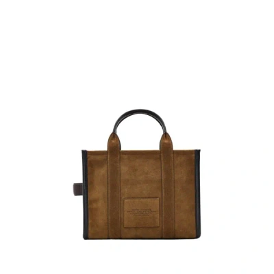 Marc Jacobs Sac Cabas The Suede Medium Tote Bag In Brown