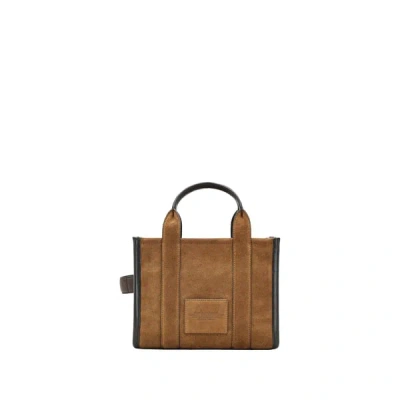 Marc Jacobs Sac Cabas The Tote Bag En Daim In Brown