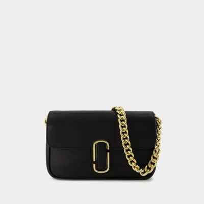 Marc Jacobs Tasche The Shoulder Bag Aus Schwarzem Leder In Black