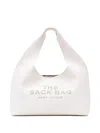 Marc Jacobs The Sack Leather Shoulder Bag In White