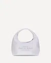 Marc Jacobs The Sack Leather Hobo Bag In Silver