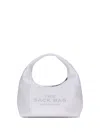 Marc Jacobs The Sack Leather Hobo Bag In Silver