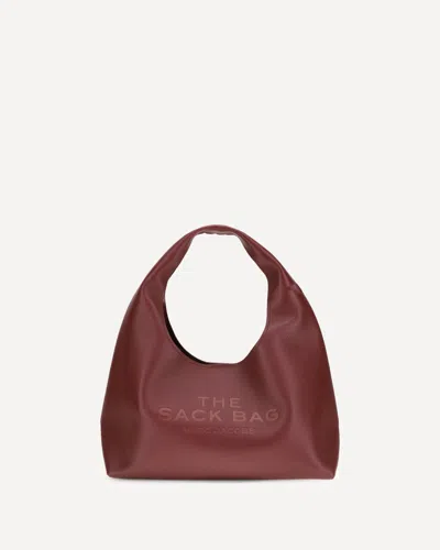 Marc Jacobs Sack Shoulder Bag In Burgundy