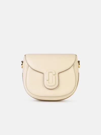Marc Jacobs 'saddle' Cream Leather Bag In Neutral