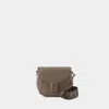 Marc Jacobs The Covered J Marc Saddle Bag In Grey