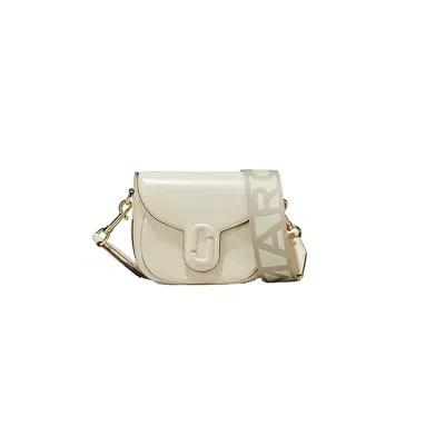 Marc Jacobs Saddle The J Marc Small Bag In White