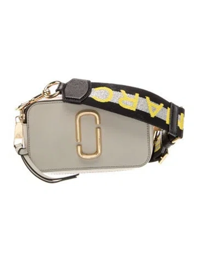 Pre-owned Marc Jacobs Saffiano Leather Belt Bag In Neutrals