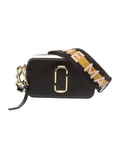 Pre-owned Marc Jacobs Saffiano Leather Clutch In Black