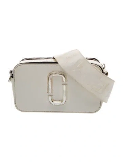 Pre-owned Marc Jacobs Saffiano Leather Crossbody Bag In Neutral