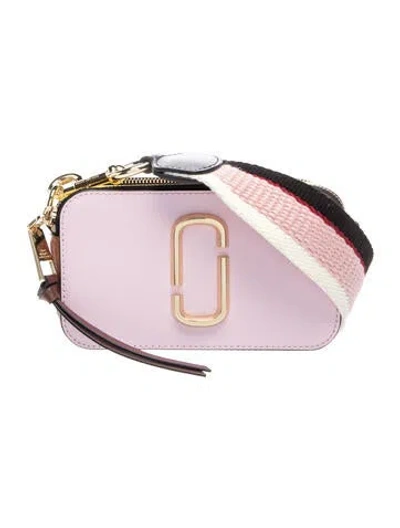 Pre-owned Marc Jacobs Saffiano Leather Crossbody Bag In Pink