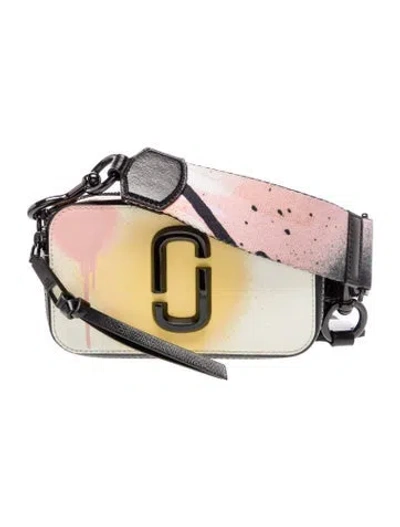 Pre-owned Marc Jacobs Saffiano Leather Crossbody Bag In Pink