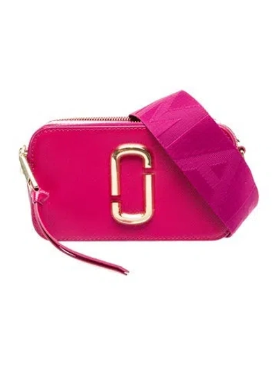 Pre-owned Marc Jacobs Saffiano Leather Crossbody Bag In Red