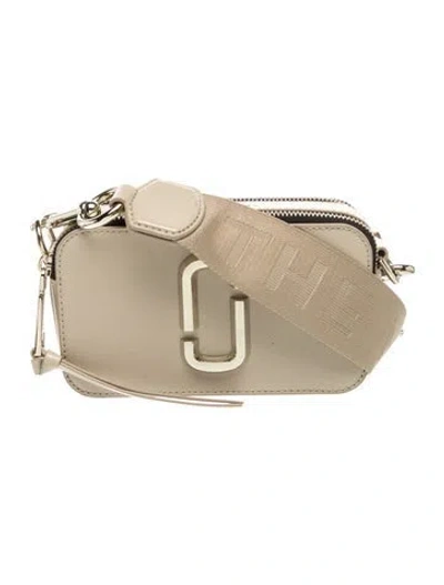 Pre-owned Marc Jacobs Saffiano Leather Shoulder Bag In Neutral