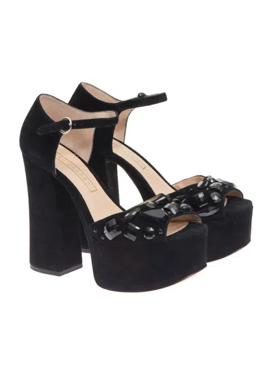 Marc Jacobs Adriana Sandals In Black