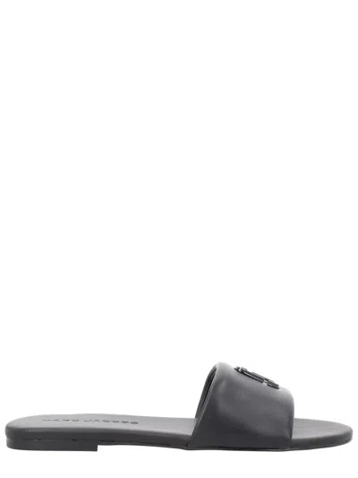 Marc Jacobs Sandalo Slide Snapshot In Black