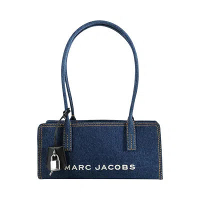 Pre-owned Marc Jacobs Satchel Denim Bold Bag 'dark Denim' | Blue | Women's Size Onesize