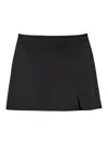 Marc Jacobs Duchess Satin Skirt In Black