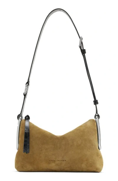 Marc Jacobs Scene Medium Crinkled Leather Shoulder Bag In Brown