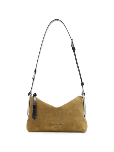 MARC JACOBS SCENE MEDIUM SHOULDER BAG IN SUEDE