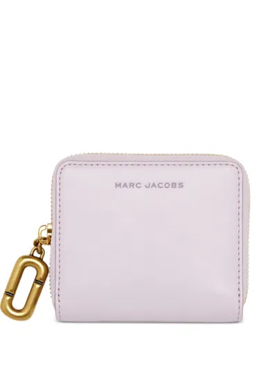 Marc Jacobs Scene Slim Compact Wallet In Gray