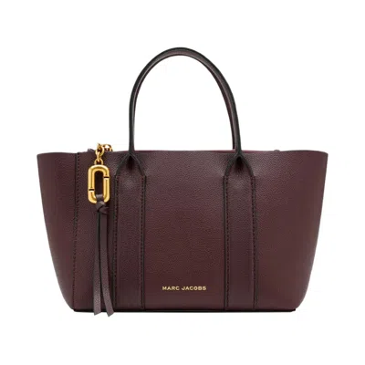 Pre-owned Marc Jacobs Scene Small Work Tote Bag 'dark Port' | Red | Women's Size Onesize
