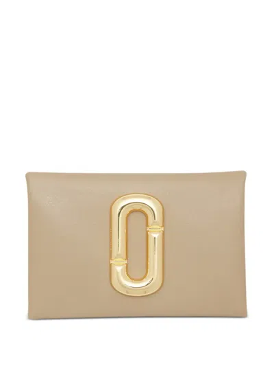 Marc Jacobs Scene Snap Card Holder In Neutral