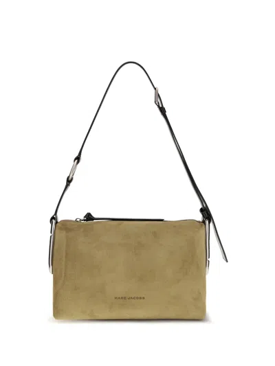 Marc Jacobs Scene Suede Crossbody Bag In Beige