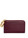 Marc Jacobs Scene Top-zip Multi Wallet In Red