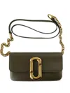 Marc Jacobs Scene Wallet On Chain In Green